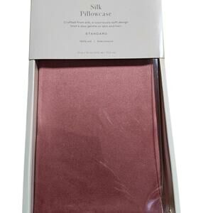 Casaluna SILK 100% Silk Standard- Modern Pink -Pillowcase